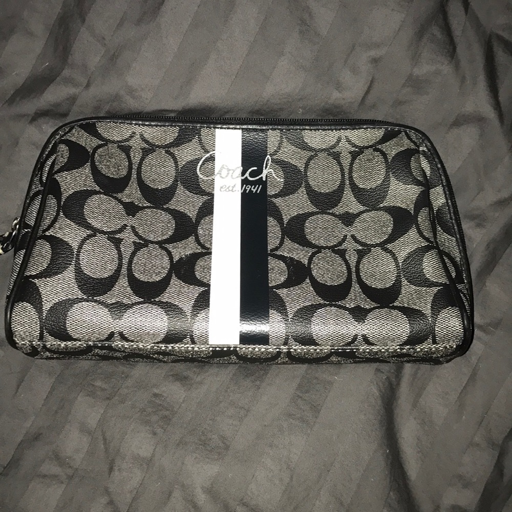 Coach makeup bag
